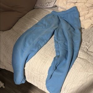 Aritzia Blue Track Pants